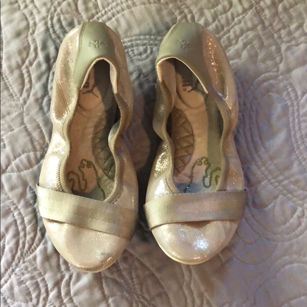 Puma ballet flats.